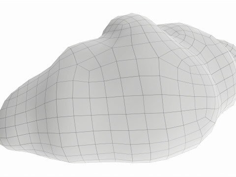 Croissant classic 3D मॉडल