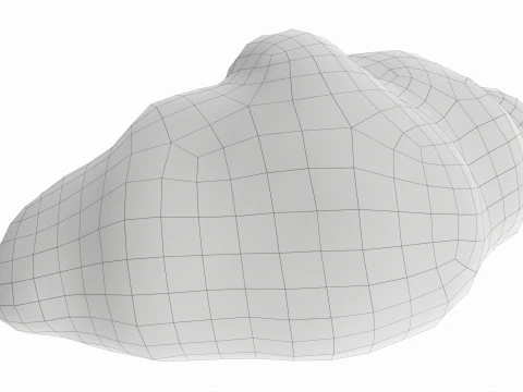 牛角面包经典 3D 模型