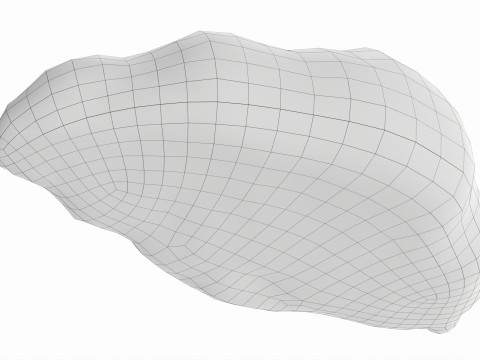 Croissant classic 3D मॉडल