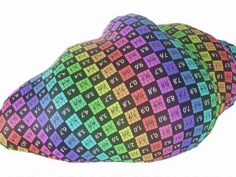 牛角面包经典 3D 模型