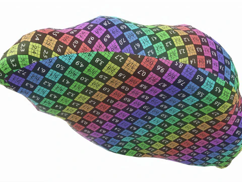 牛角面包经典 3D 模型