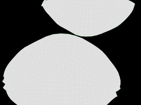 牛角面包经典 3D 模型