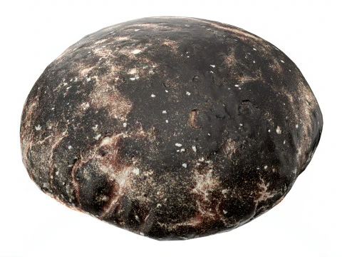 P&atilde;o cinza 01 Modelo 3D