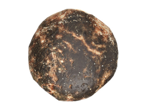 Grey bread 01 3D Model
