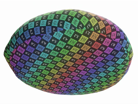 Grey bread 01 3D Model