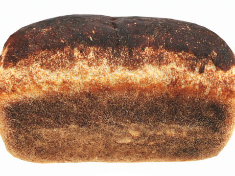 Grey bread 02 Modèle 3D