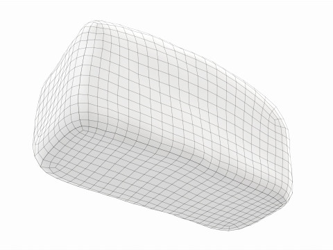 Grey bread 02 Modèle 3D