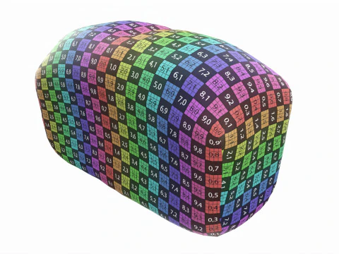 Grijs brood 02 3D Model