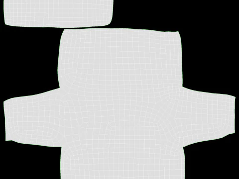 Grijs brood 02 3D Model