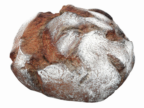 Large bread 01 3D Модель