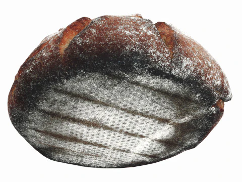 Великий хліб 01 3D Модель