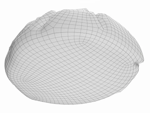 Великий хліб 01 3D Модель