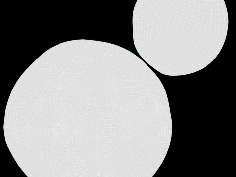 Великий хліб 01 3D Модель