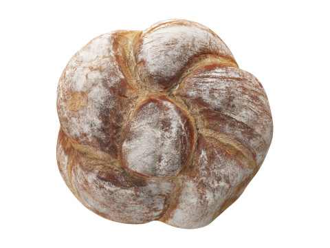 Large bread 02 3D Model