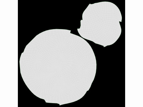 Large bread 02 3D Model