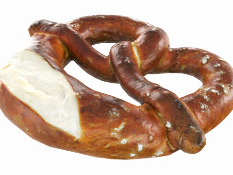 Pretzel 3D Model