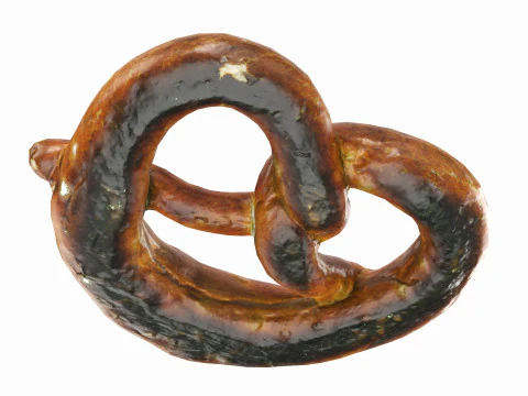 Pretzel 3D Model