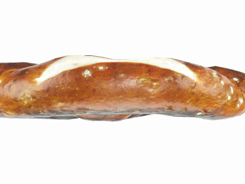 Pretzel 3D Model
