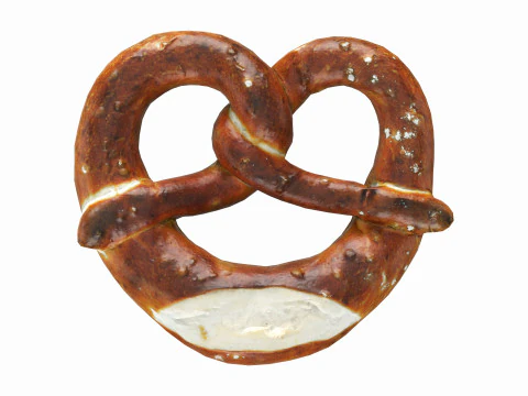 Pretzel 3D Model