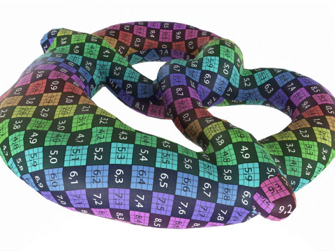 Pretzel 3D Model
