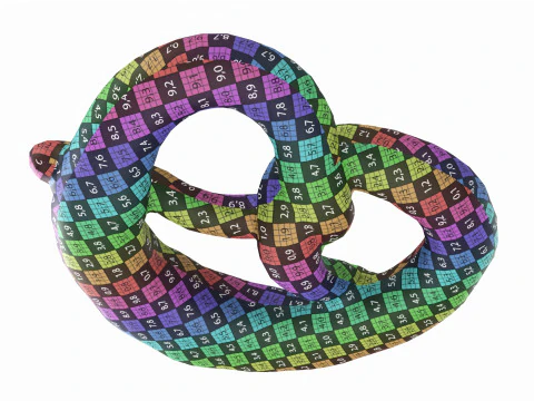 Pretzel 3D Model