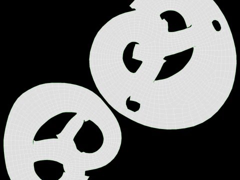 Pretzel 3D Model