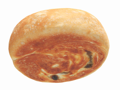 Raisin bun 3D Модель
