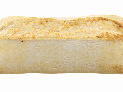 White bread 01 3D 모델