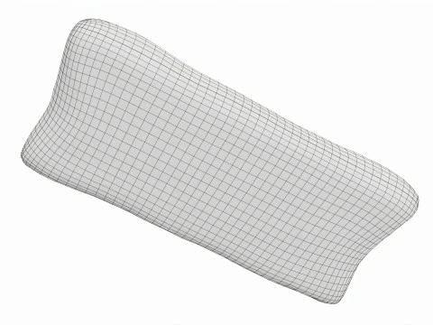 White bread 01 3D Model