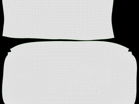 White bread 01 3D Model