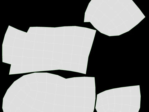 Брюссельская капуста 3D Модель