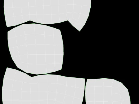 Брюссельская капуста 3D Модель