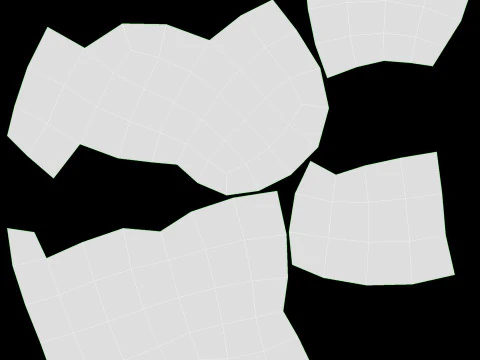 Брюссельская капуста 3D Модель