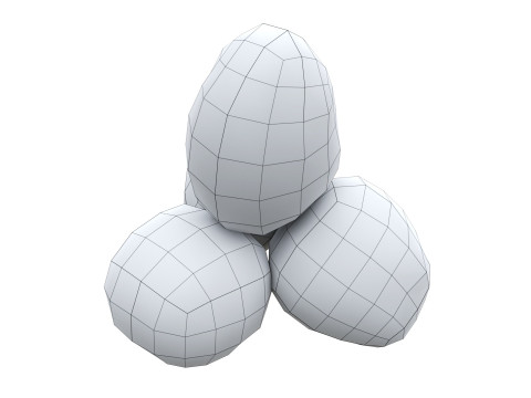 Walnut whole 3Dモデル