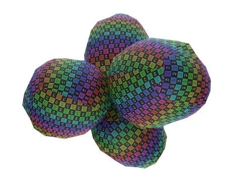 nuez entera Modelo 3D