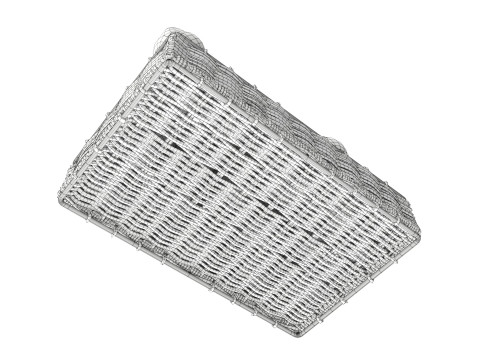 Black radish in tray with price tag 3D मॉडल