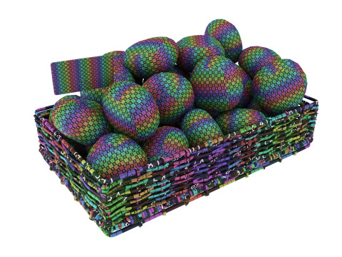 Turnip in tray with price tag 3D Model