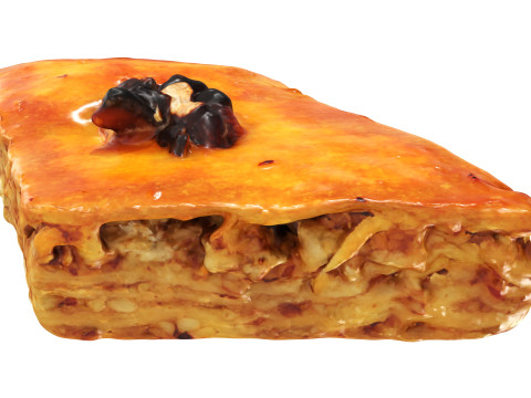 Baklava sweet pastry 3D Модель