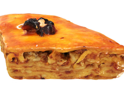 Baklava sweet pastry 3D Model