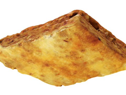 Baklava sweet pastry 3D Model