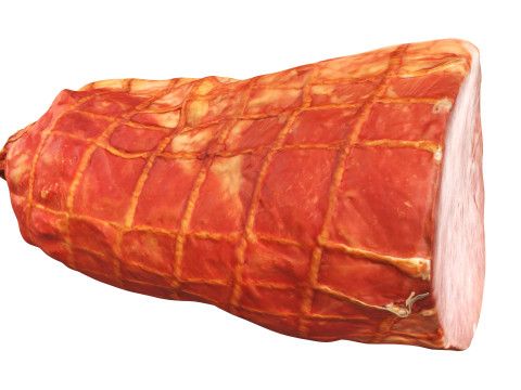 Boiled ham piece 3D Model