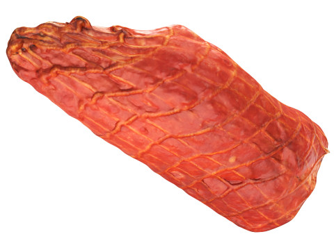 Boiled ham piece 3D Model