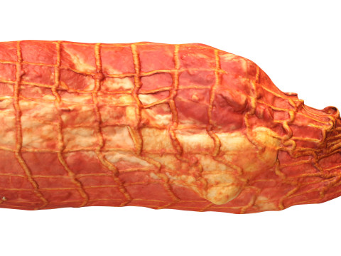 Boiled ham piece 3D Model