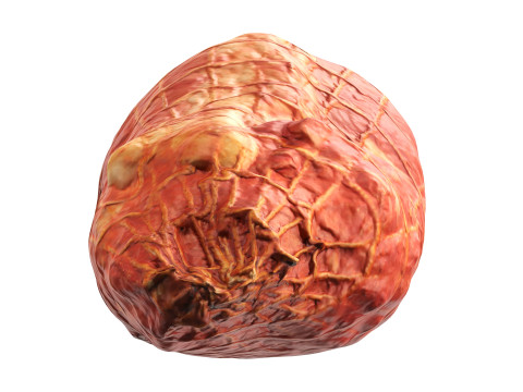 Boiled ham piece 3D Model