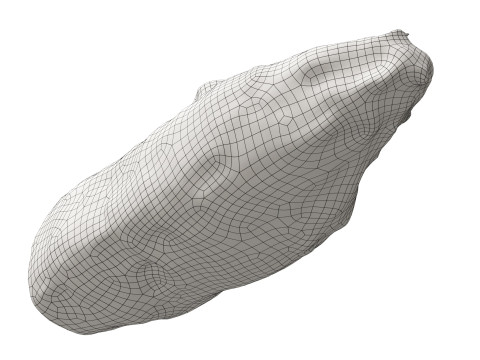 Boiled ham piece 3D Model