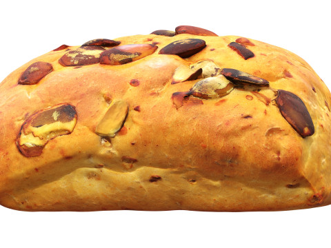 Breakfast bun with sunflower seeds 3Dモデル