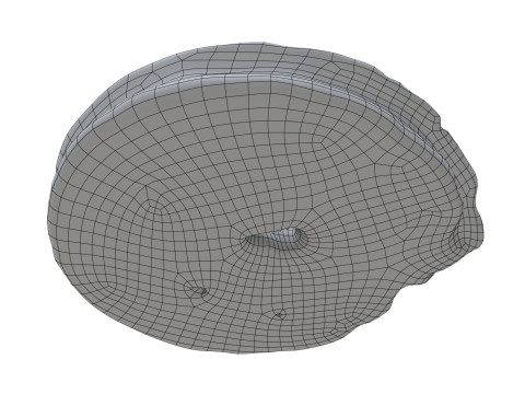 Butter cookie 3D Модель