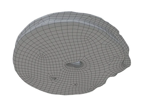 Butter cookie 3D Model