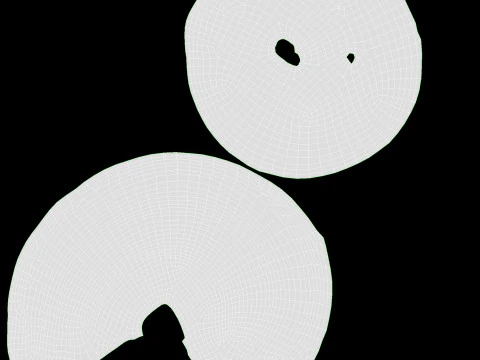 Butter cookie 3D Model