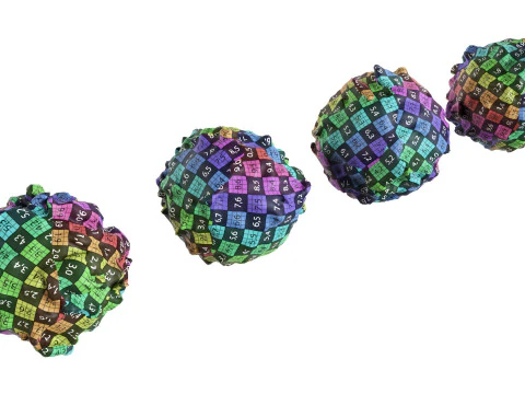 Chocolate Truffle collection 3D Model